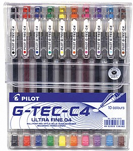 מארז 10 עטים פילוט G-TEC 0.4 מארז 10 עטים פילוט G-TEC 0.4