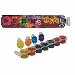 צבעי גואש נצנצים 7 בשרשרת צבעי גואש נצנצים 7 בשרשרת