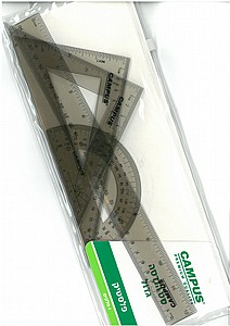 סט הנדסה פלסטיק 30 ס"מ סט הנדסה פלסטיק 30 ס"מ